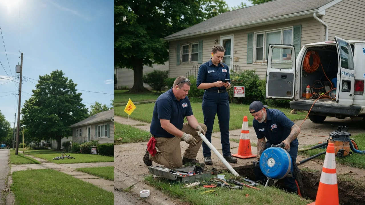 Sewer Line Repair in Sherwood, WI near me